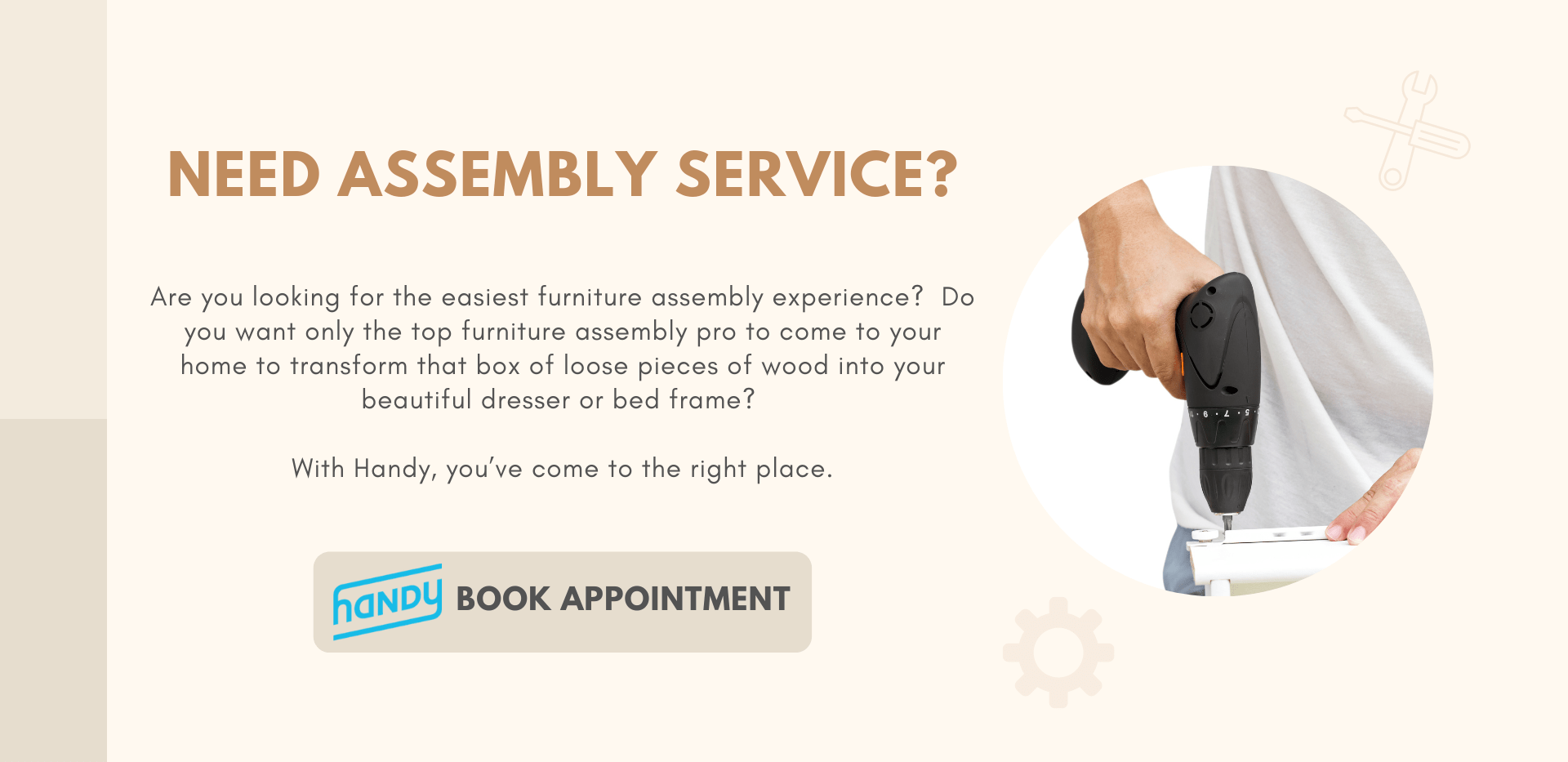 Handy Furniture Assembly Service